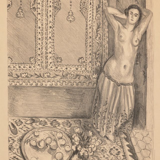 Henri Matisse — Дебют одалиски на фруктовом плато