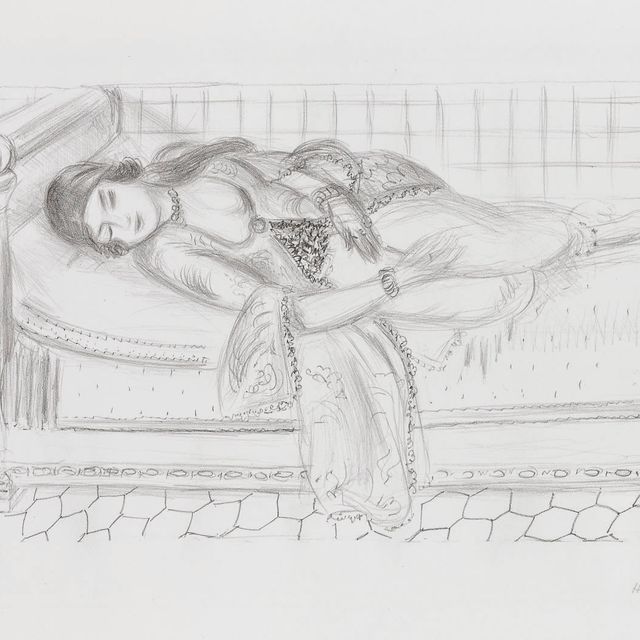 Henri Matisse — Восточная улица, освещенная музеями, соль-де-Карро-руж (D. 513)