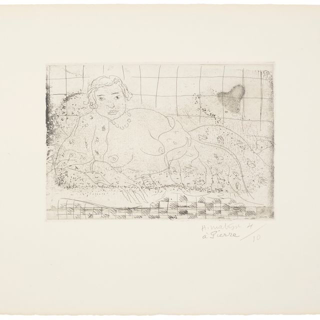 Henri Matisse — Ну каше, соль-ан-дамье
