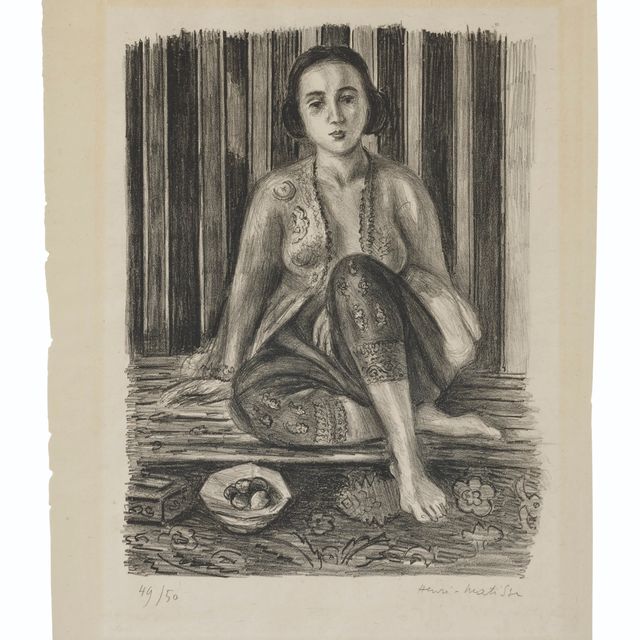 Henri Matisse — Одалиска в фруктовом купе