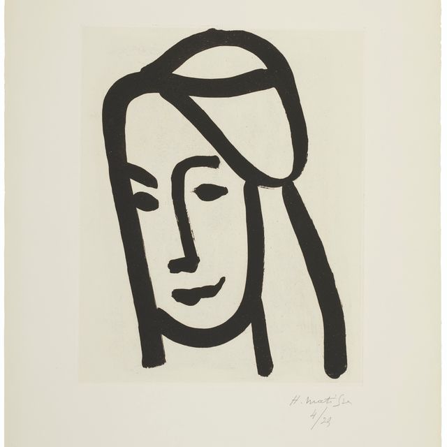 Henri Matisse — Бедуин с удлиненным лицом