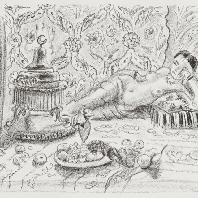 Henri Matisse — Одалиска, Брасеро и Фруктовое купе