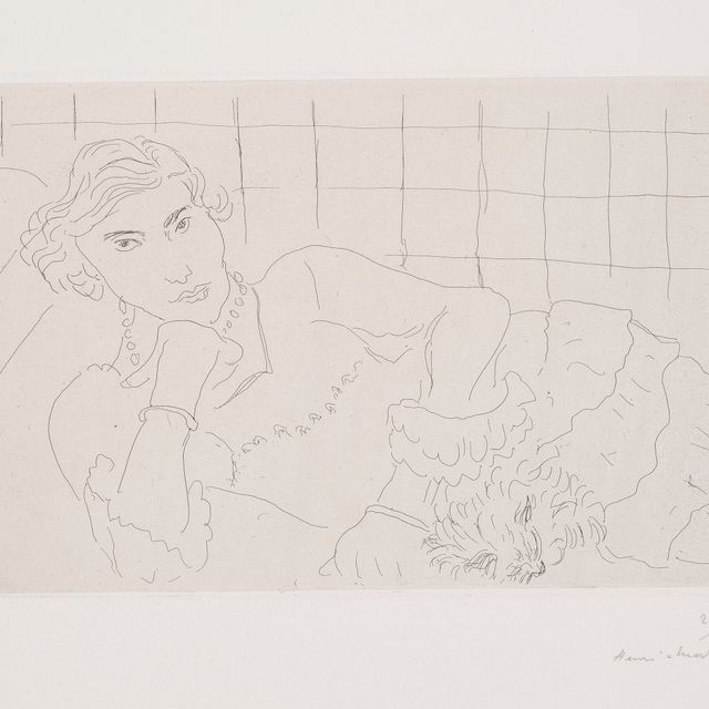 Henri Matisse — Молодая женщина и сын мой