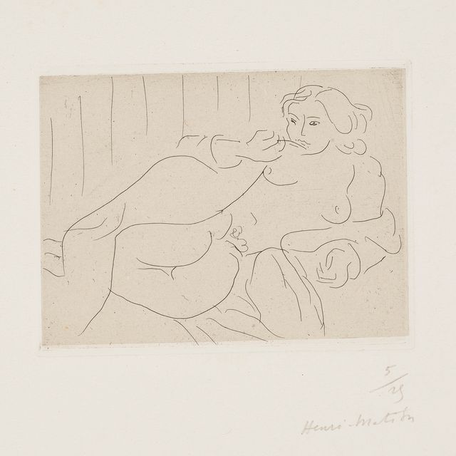 Henri Matisse — Ну, а кушетка из-под котэ - это ответные действия