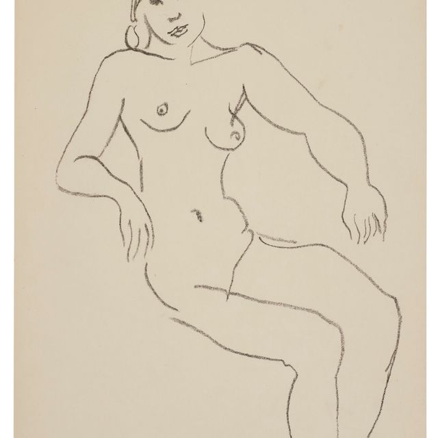 Henri Matisse — Ну, ассис, шевелюра фонсе