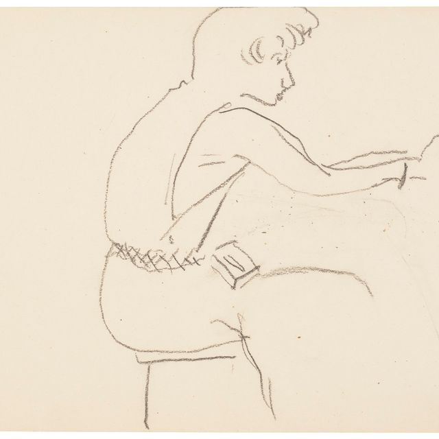 Henri Matisse — Сестра-ассистентка котэ