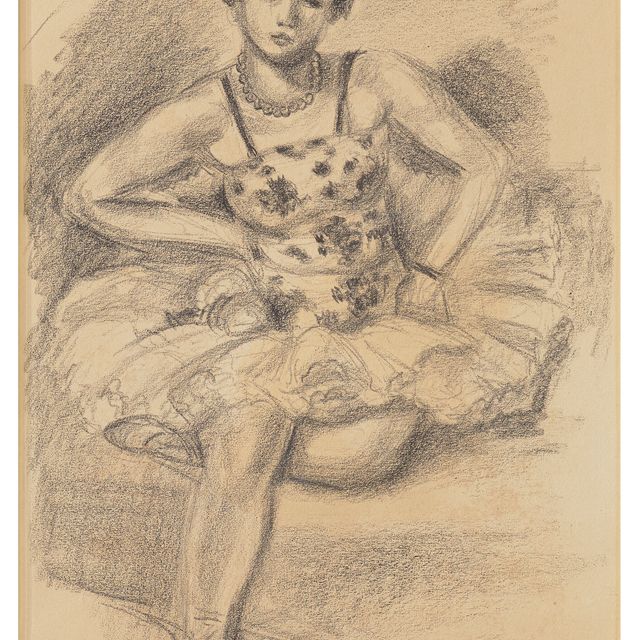 Henri Matisse — Танцовщица-ассистентка, от Dix danseuses