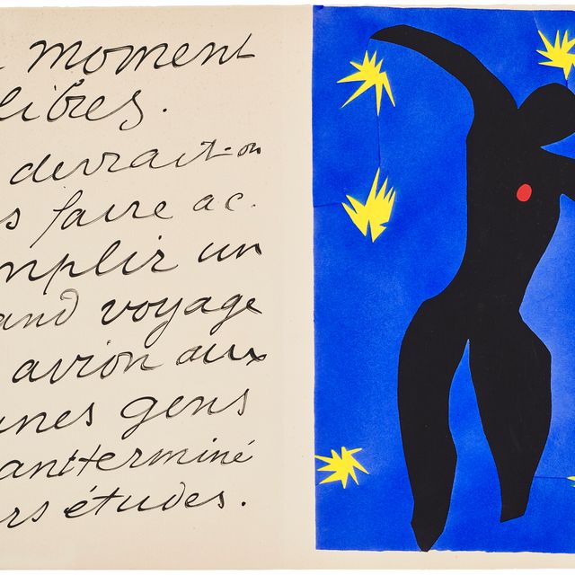 Henri Matisse — Icare, из Джаза