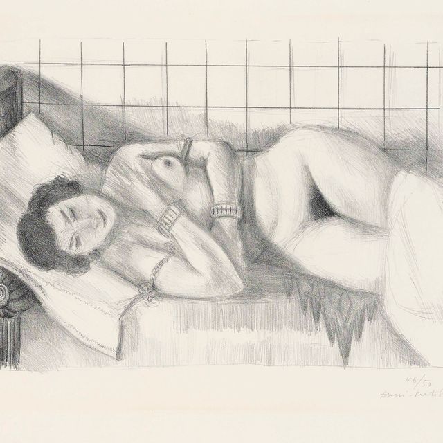 Henri Matisse — Фигура эндорми, замок сюр-ле-Ямб