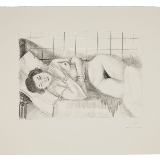 Henri Matisse — Фигура эндорми, замок сюр-ле-Ямб