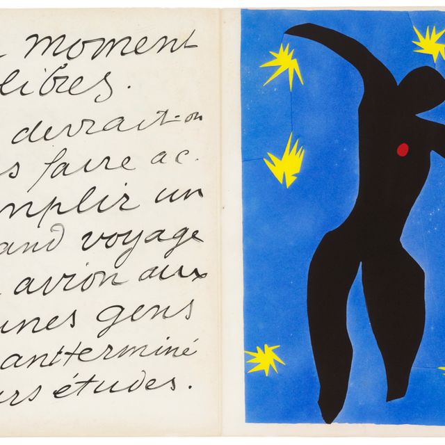 Henri Matisse — Icare, из Джаза