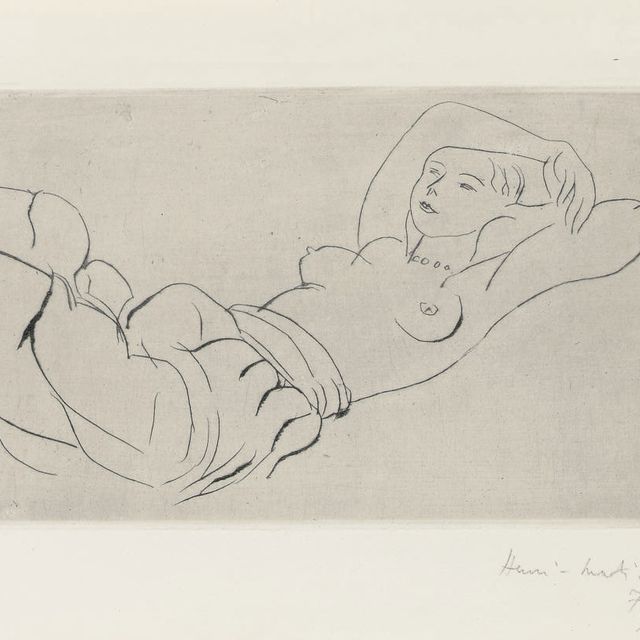 Henri Matisse — Кушетка-одалиска (Д. 109)