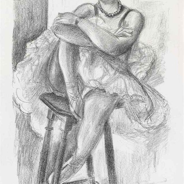 Henri Matisse — Танцовщица за столом, автор: Dix Danseuses (Дютюит-Матисс, 481)