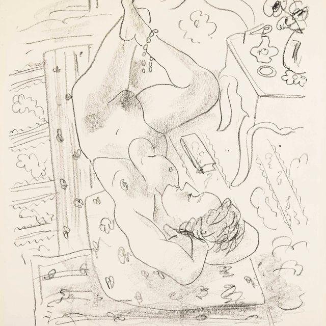 Henri Matisse — Обновленный стол времен Людовика XV (D.-M. 499)
