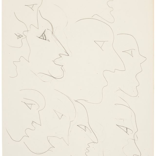 Henri Matisse — Этюд с изображениями ( лицевая сторона ); Этюд с мотивами ( оборотная сторона )