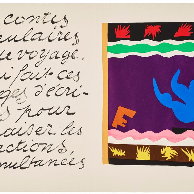 Henri Matisse — Ле тобоган, из джаза