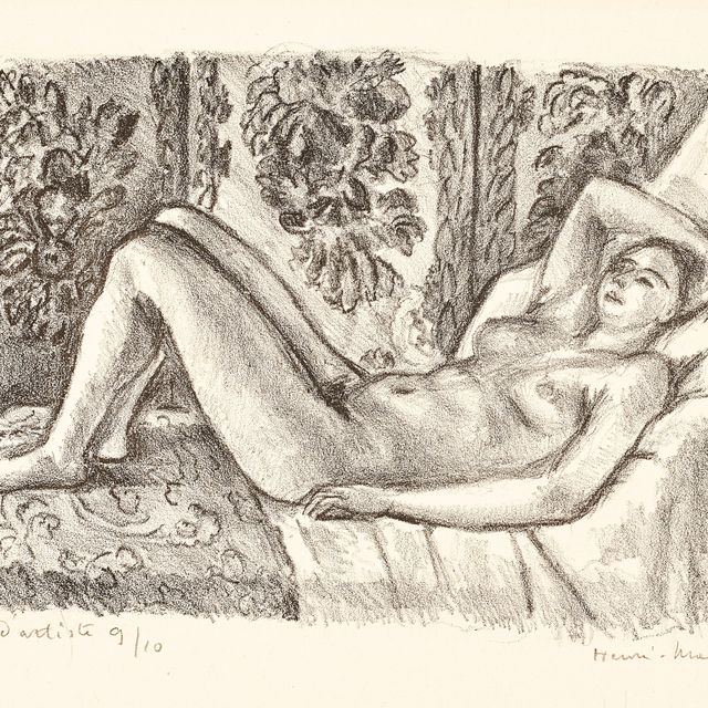 Henri Matisse — На кушетке рядом с Людовиком XIV