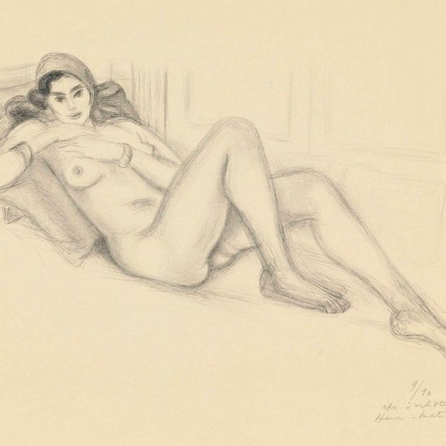 Henri Matisse — Новый тюрбан (D. 509)