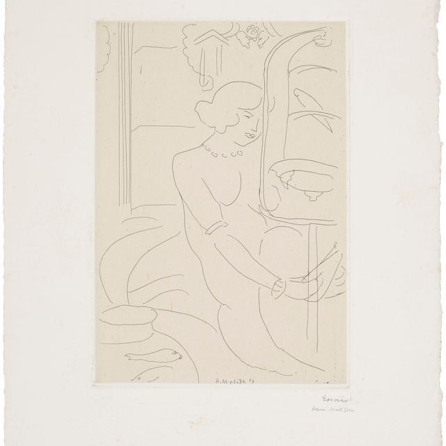 Henri Matisse — Клетка для перюшей и румяных пуассонов