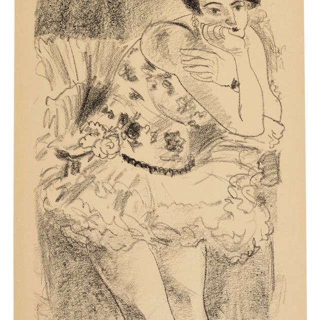 Henri Matisse — Дебютантка танцовщицы, акуде, из "Дикс Дансез"