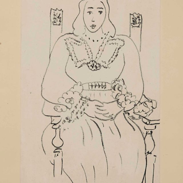Henri Matisse — Женская осанка