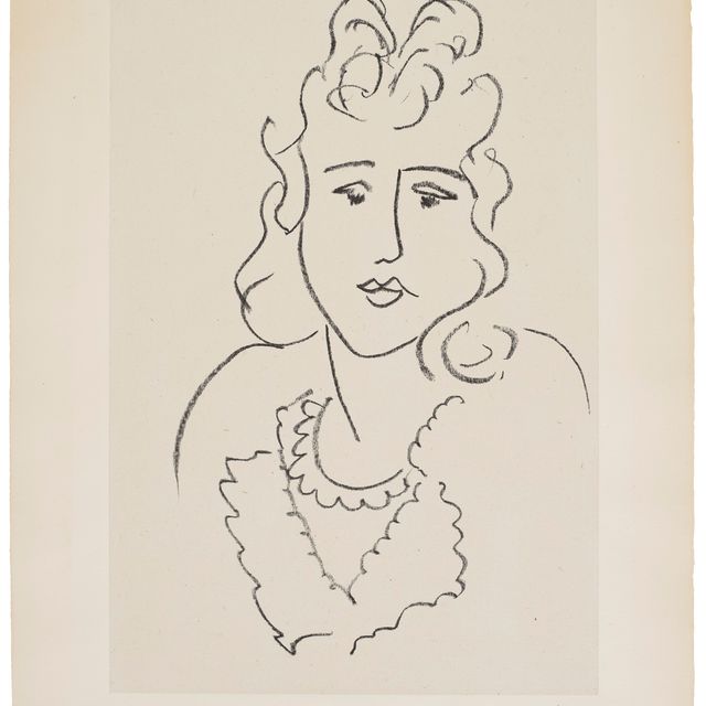 Henri Matisse — Этюд из поэм Шарля Орлеанского