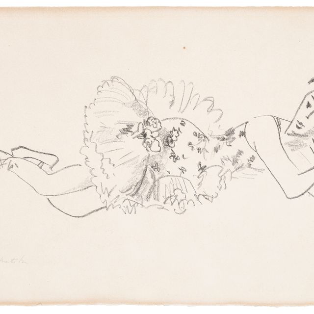 Henri Matisse — Танцовщица-аллонжерка, тет-а-тет, от: Dix Danseuses