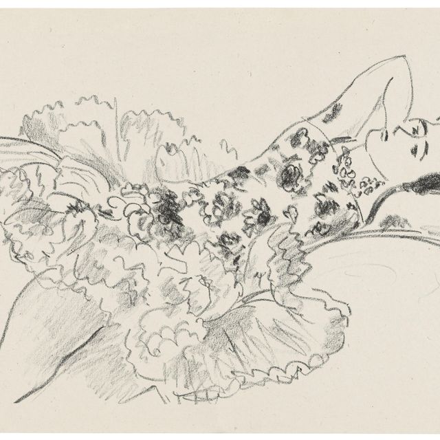 Henri Matisse — Кушетка танцовщицы, от: Dix Danseuses