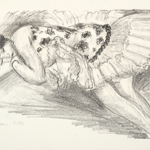 Henri Matisse — Танец танцовщиц на диване (D.-M. 485)