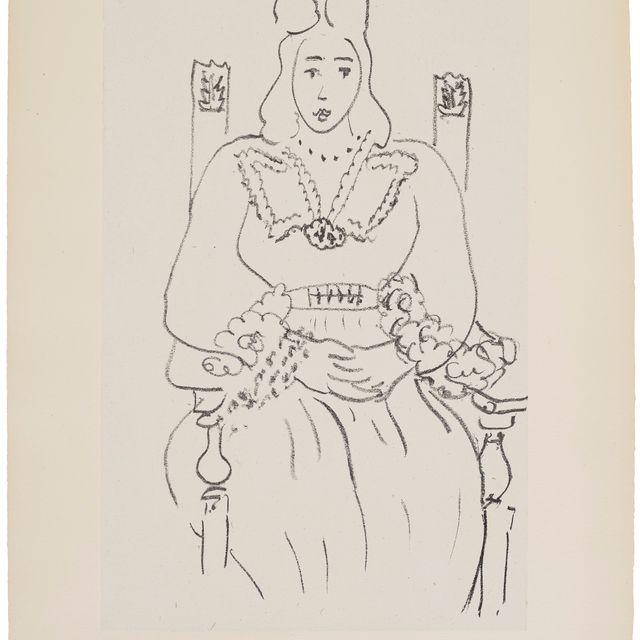 Henri Matisse — Этюд из поэм Шарля Орлеанского