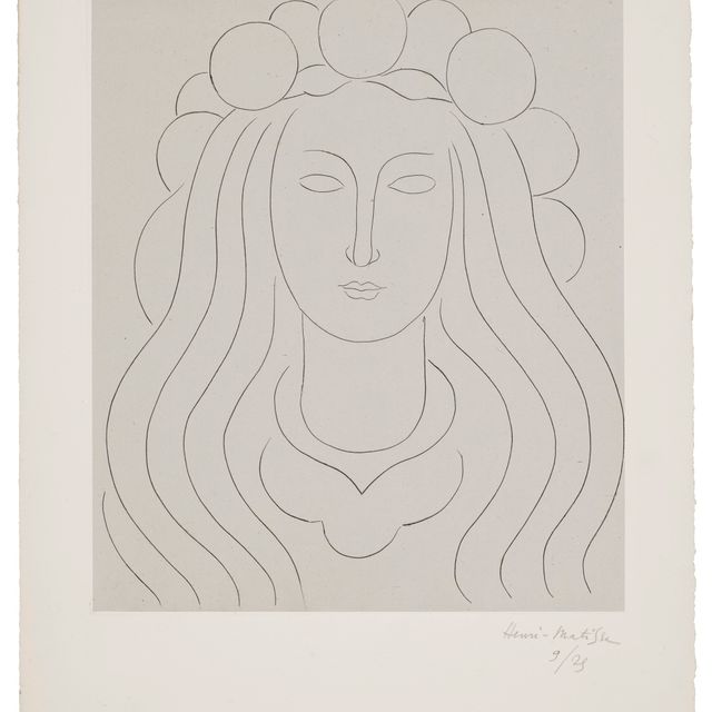Henri Matisse — "Праздник во главе с кларте"Сувенир для Малларме"