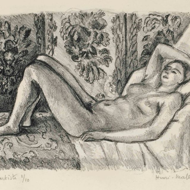 Henri Matisse — Кушетка в стиле Людовика XIV (D.-M. 435)