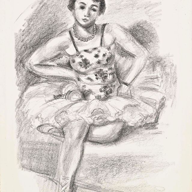Henri Matisse — Танец танцовщиц, от: Dix danseuses (Duthuit-Matisse 480)