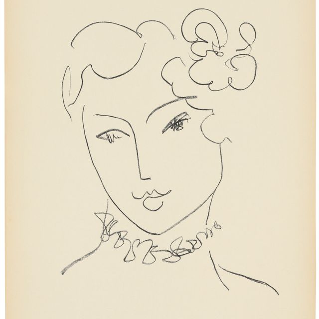 Henri Matisse — "Помпадур"; одна тарелка