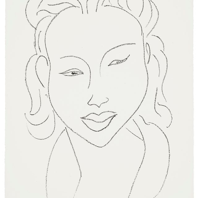 Henri Matisse — Китайский стиль в образе лица