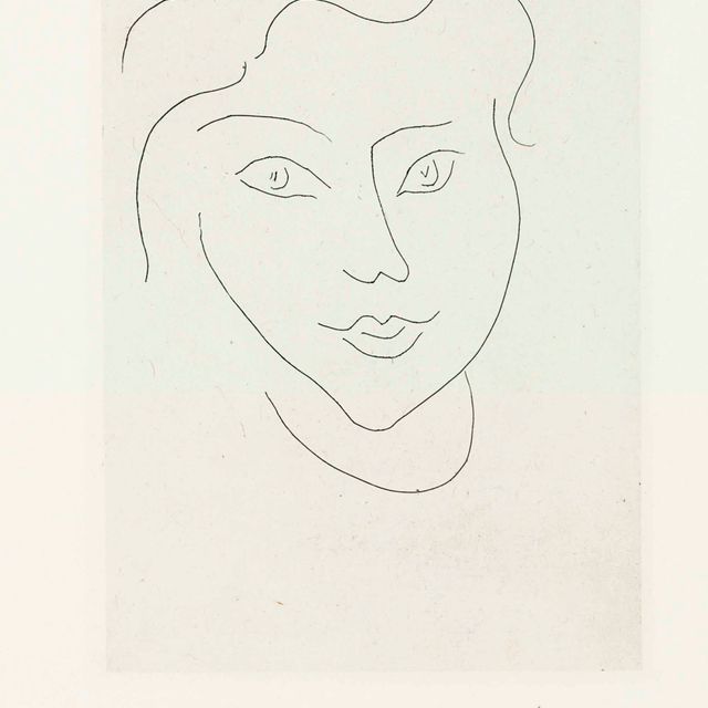 Henri Matisse — Молодая женщина в свете люмье