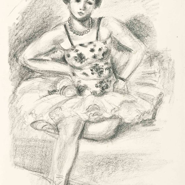 Henri Matisse — Танцовщица-ассистентка, от Dix Danseuses