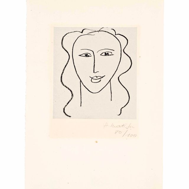 Henri Matisse — Этюды для взрослых: Одна тарелка (Duthuit 638)