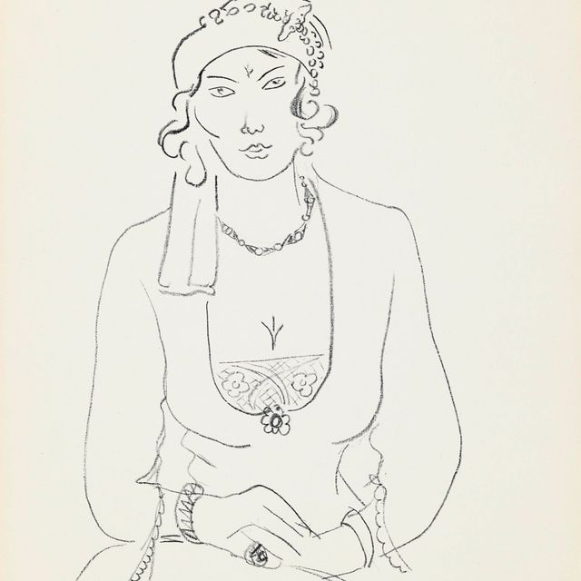 Henri Matisse — Персон с треугольным крестом (D. 518)