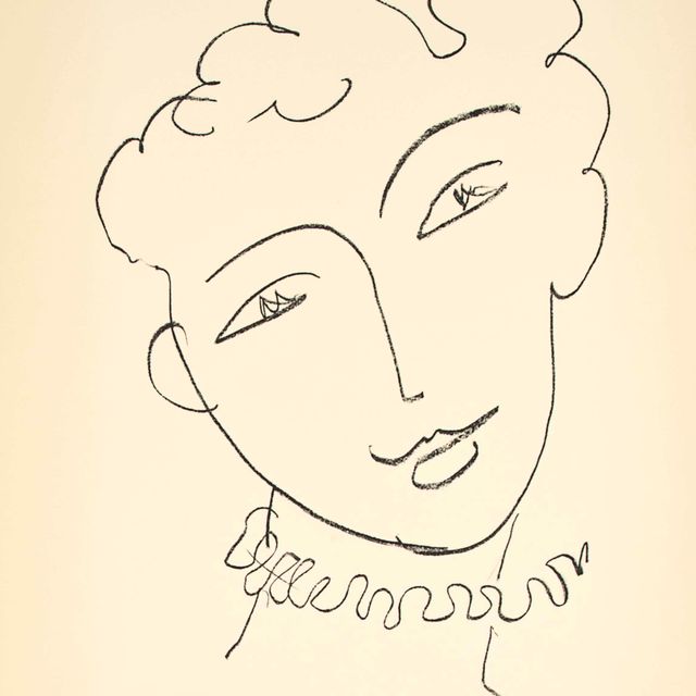 Henri Matisse — Ла Помпадур : один принт