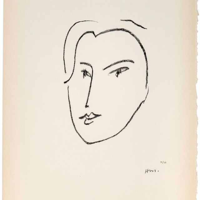 Henri Matisse — Длинный меч из шевроле, Катя : одна тарелка