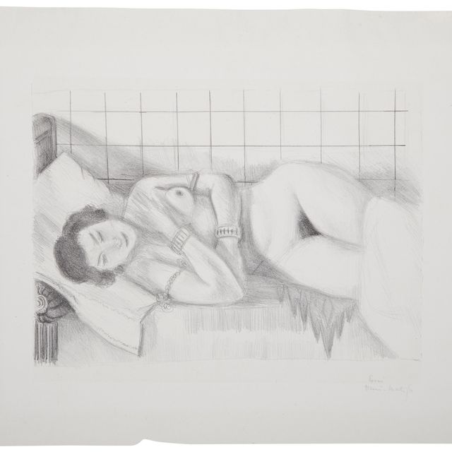 Henri Matisse — Фигура эндорми, замок сюр-ле-Ямб