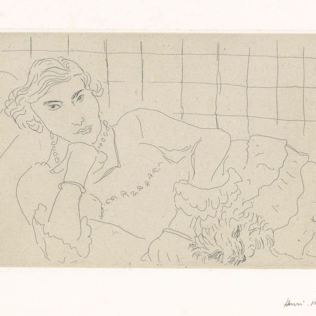 Henri Matisse — Молодая женщина и ее сын (D. 119)