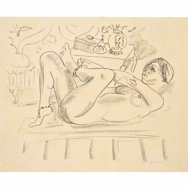 Henri Matisse — На обратном пути, перед первым столом Людовика XV