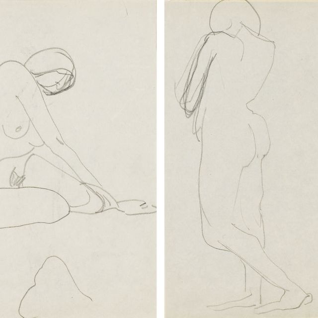 Henri Matisse — Новая поза женщины ( сзади ); Новый дебют женщины ( сзади )