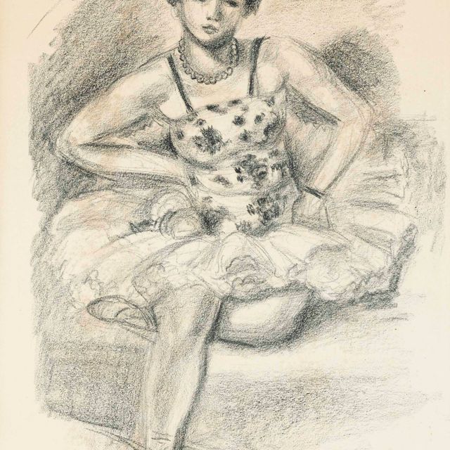 Henri Matisse — Танцовщица ассис, из группы Dix Danseuses