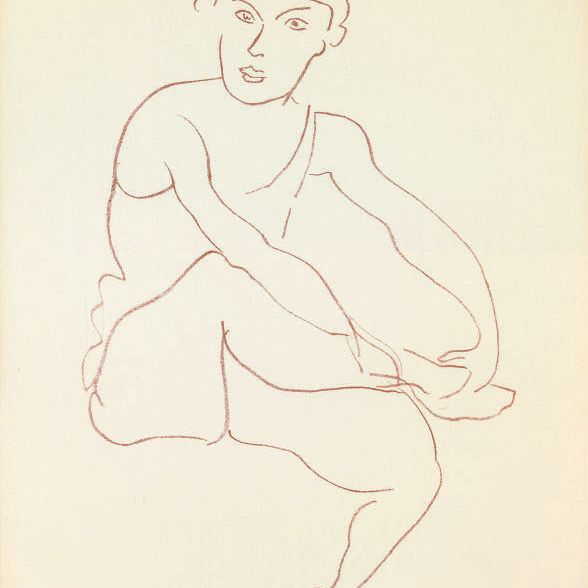 Henri Matisse — Танцовщицы-акробатки : десять номеров (т. 526-528, 530-533, 535-537)