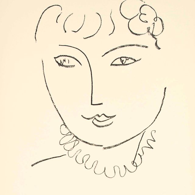 Henri Matisse — Ла Помпадур : один принт