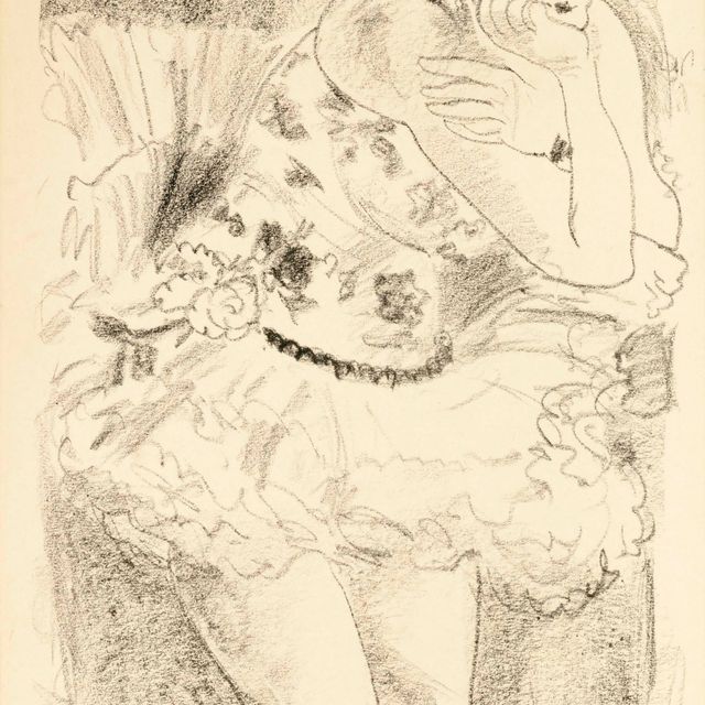 Henri Matisse — Танцовщицы Дикса : одна тарелка