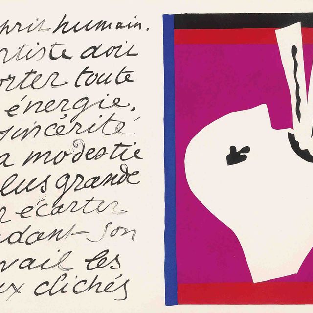 Henri Matisse — Кавалер сабель, пластинка XIII из книги "Джаз" (см. 22-ю книгу "Дутуит")